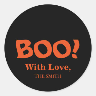 Étiquette de cadeau de Halloween