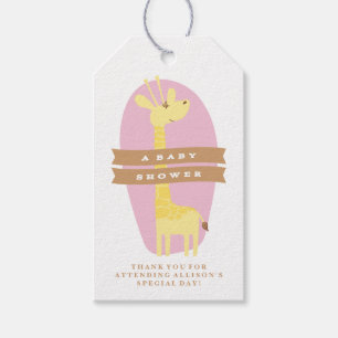 Étiquette de cadeau de Merci de baby shower de