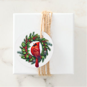 Étiquette de cadeau de Noël
