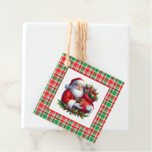 Étiquette de cadeau de Noël