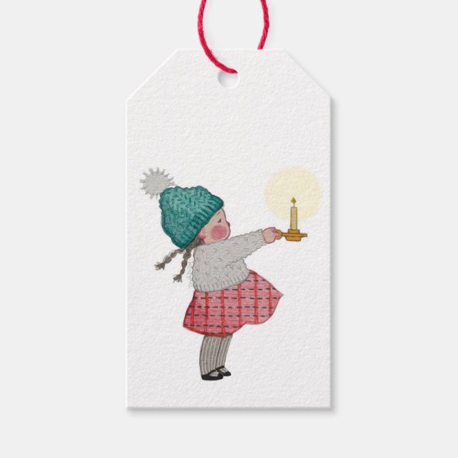 étiquette de cadeau de Noël (Devant)