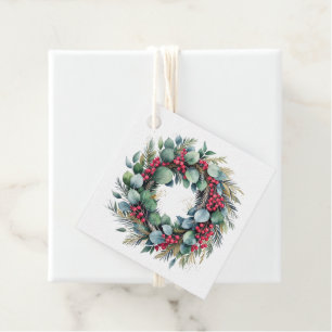 Étiquette de cadeau de Noël