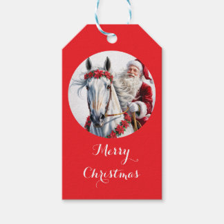 Étiquette de cadeau de Noël pour les amoureux des