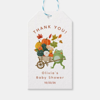 Étiquette de cadeau de remerciement pour Baby Show