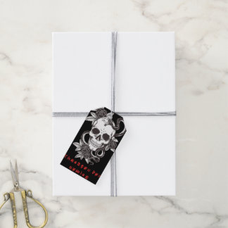 Étiquette de cadeau d'Halloween effrayante 👻🩸