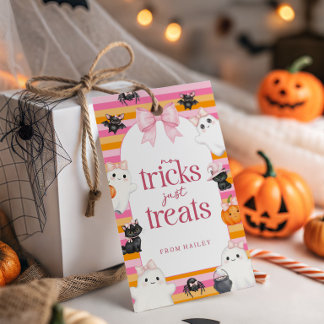 Étiquette de cadeau d'Halloween pour enfants Étiqu