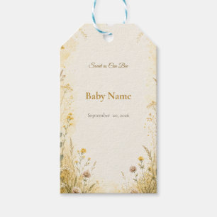 Étiquette de cadeau douce comme une abeille Abei