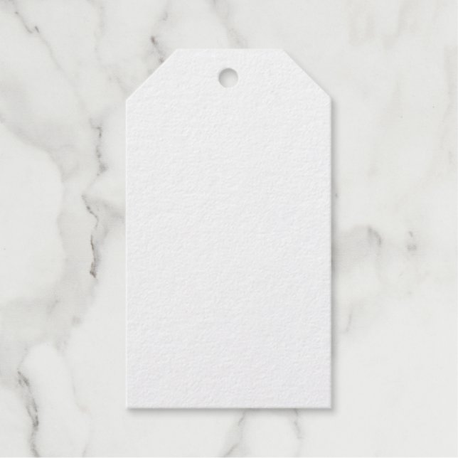 Étiquette de cadeau en feuille (Recto)