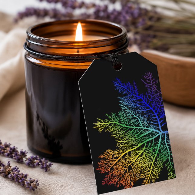 Étiquette de cadeau Fierté Algue Arc-en-ciel (Créateur téléchargé)
