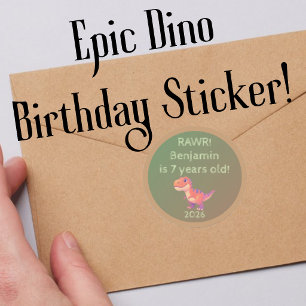 Étiquette de cadeau personnalisée pour anniversair