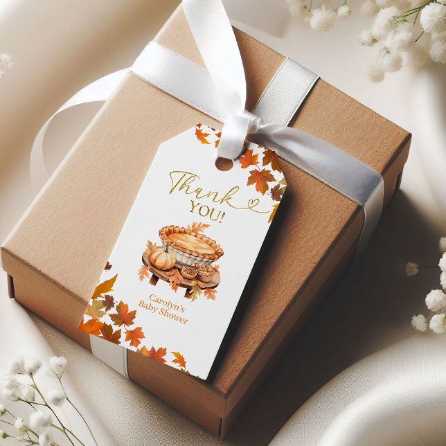 Étiquette de cadeau pour bébé de la douche Cutie P (Créateur téléchargé)