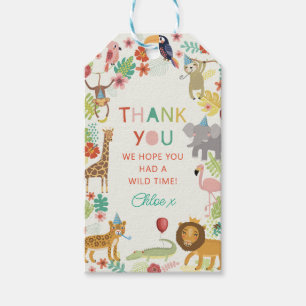 Étiquette de cadeau pour fête d'anniversaire Safar