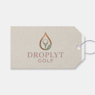 Étiquette de cadeau signature Droplyt Golf