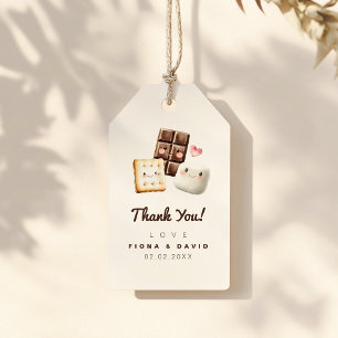 Étiquette de cadeau "S'more à aimer"