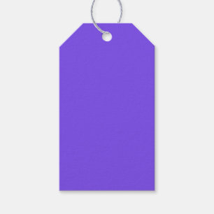 Étiquette de cadeau violet brillant