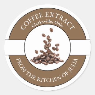 Étiquette de café