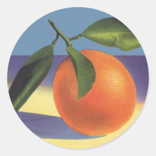 Étiquette de caisse de fruits vintage, Juciful Ora