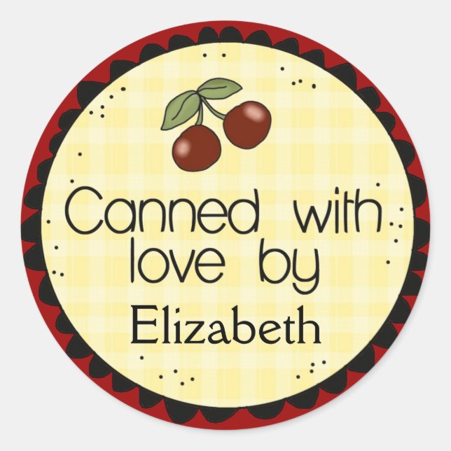 Étiquette de canne - SRF (Devant)