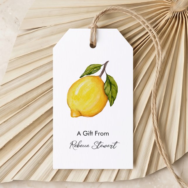 Étiquette de citron personnalisée pour toutes occa (Créateur téléchargé)