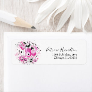 Étiquette de cocktails mignons pour enterrement de