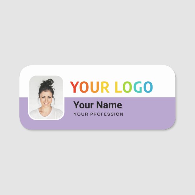 Étiquette de code PIN d'employé ou magnétique avec (Devant)