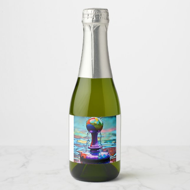 Étiquette de conception de la bouteille (Devant)