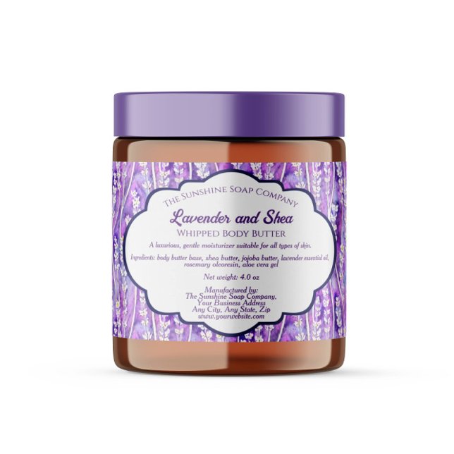 Étiquette de conditionnement de savon de cosmétiqu (Créateur téléchargé)