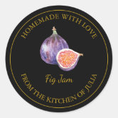 étiquette de jambe de fig