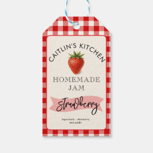Étiquette de confiture de fraises maison Petit l