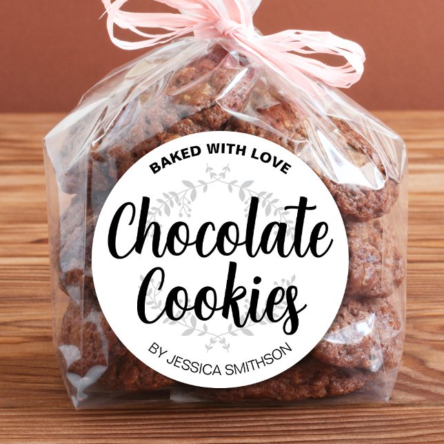 Étiquette de cookie personnalisée fait maison HM00 (Créateur téléchargé)