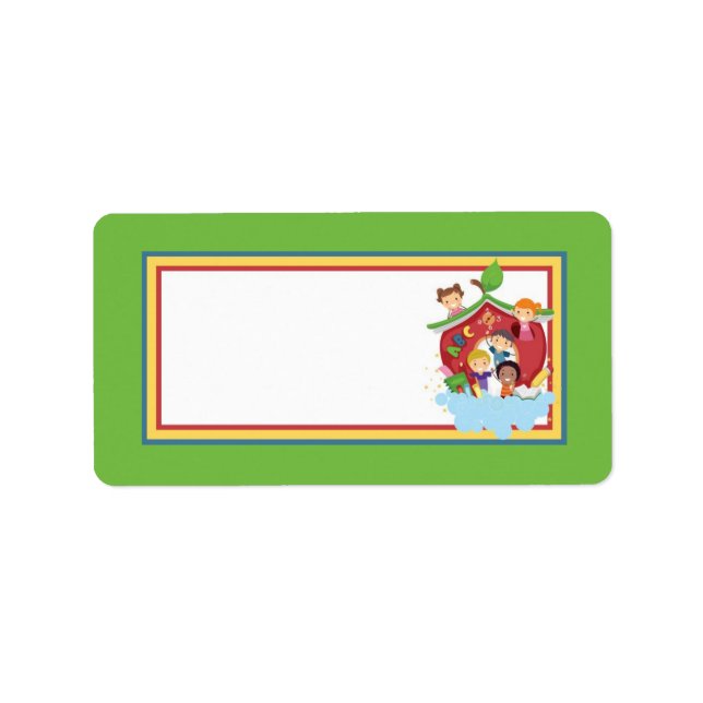 Étiquette de courrier Ark Child Care (Devant)