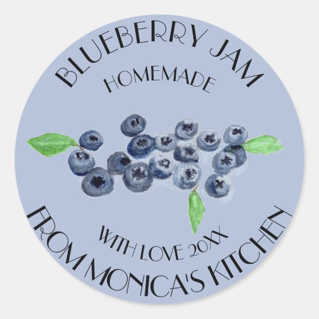 Étiquette de cuisine de fruits à l'aquarelle de co (Devant)