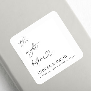 Étiquette de dîner de répétition la veille du mari