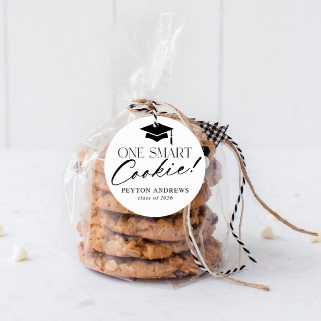 Étiquette de diplôme Une Cookie Intelligente (Créateur téléchargé)