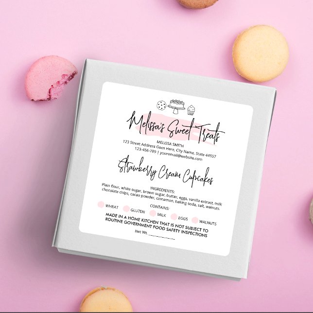 Étiquette de droit chalet Accueil Boulangerie Ingr (Créateur téléchargé)