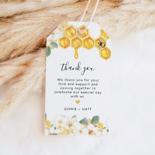 Étiquette de faveur Abeille Bourdonnante Miel Flor