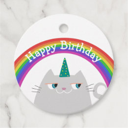 Étiquette de faveur d'anniversaire Étiquette de re