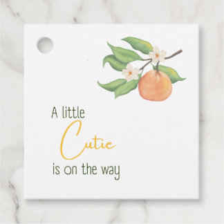 étiquette de faveur Little Cutie