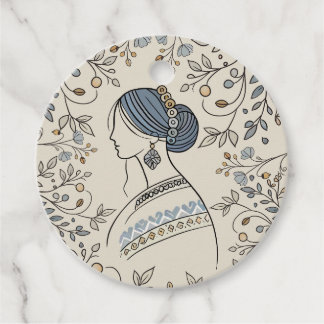 Étiquette de Favori d'Art Populaire Ukrainien