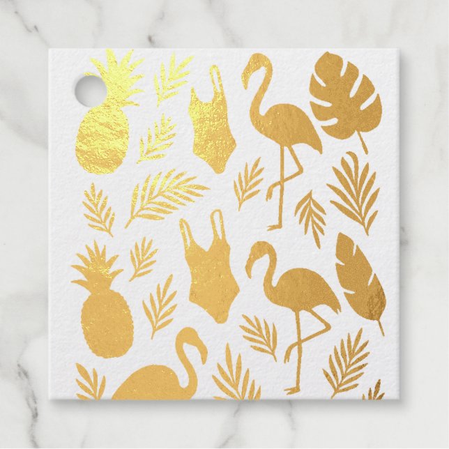 Étiquette de Favori de Fête de Fille de Bacheloret (Devant)