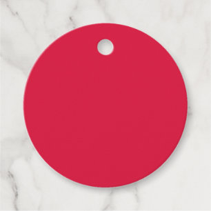 Étiquette de Favori Rouge Cramoisi – Entièrement P