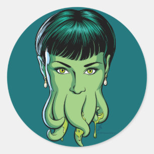 Étiquette de fille de Cthulhu