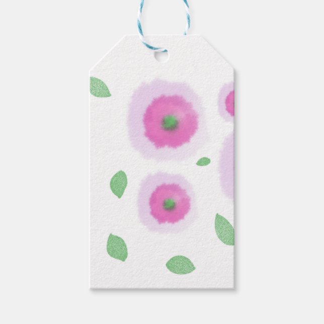 Étiquette de fleurs gonflables (Devant)