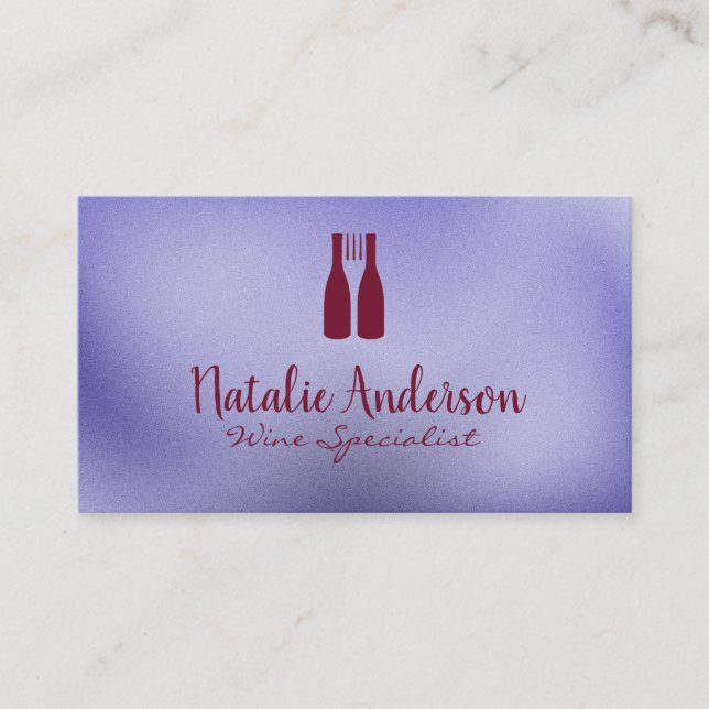 Étiquette de Fourchette de Bouteilles de Vin | Vig (Devant)