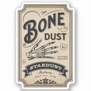 Étiquette de la bouteille d'apothèque d'Halloween