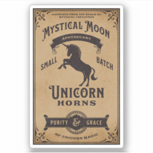 Étiquette de la bouteille d'apothèque d'Halloween