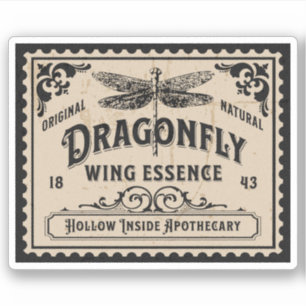 Étiquette de la bouteille d'apothèque d'Halloween 