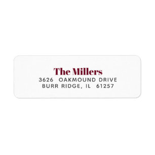 étiquette de la famille Merlot Red Holiday en Bour