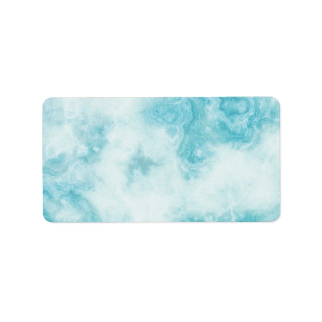 Étiquette de l'adresse de retour de pierre de tail (Devant)