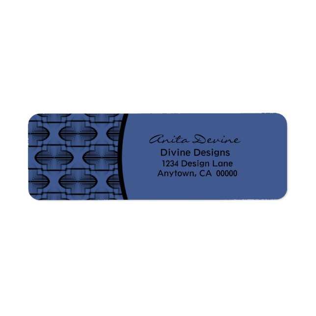 Étiquette de l'adresse de retour des arches ancien (Devant)